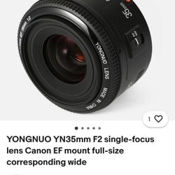 Yongnuo Lens EF 35mm 1:2