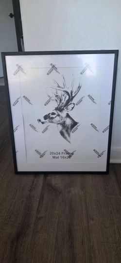 Matted 20x24 frame (4 available)