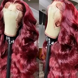 Wig Burgundy 