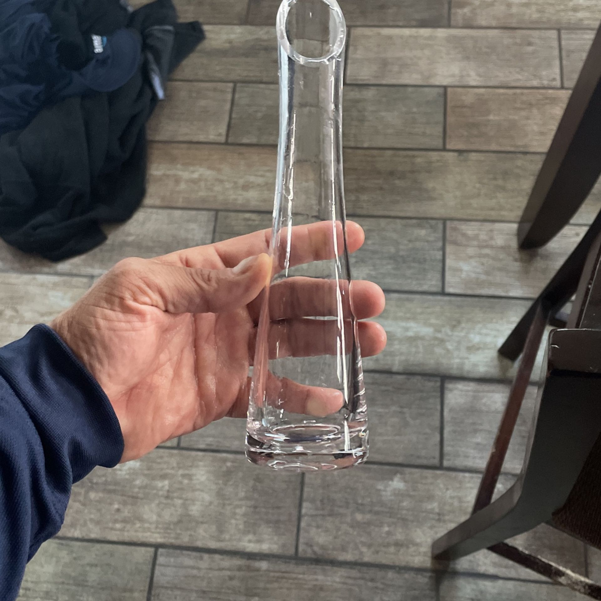 Small glass, single Vase