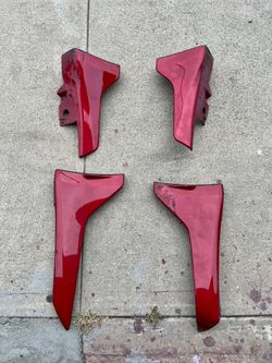 Q50 OEM Mud Flaps (Dynamic Sunstone Red)