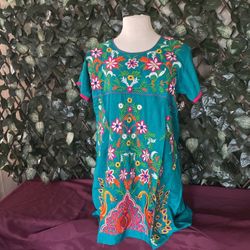 Vestido De Artesania Sise Ml Xl