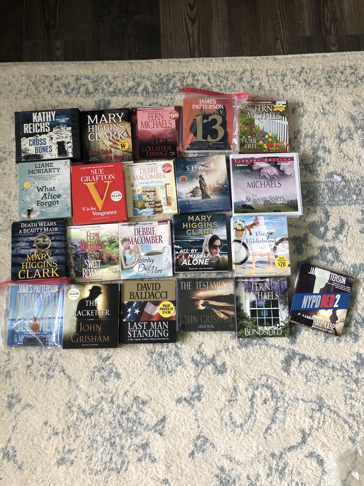 Audio books 21 total