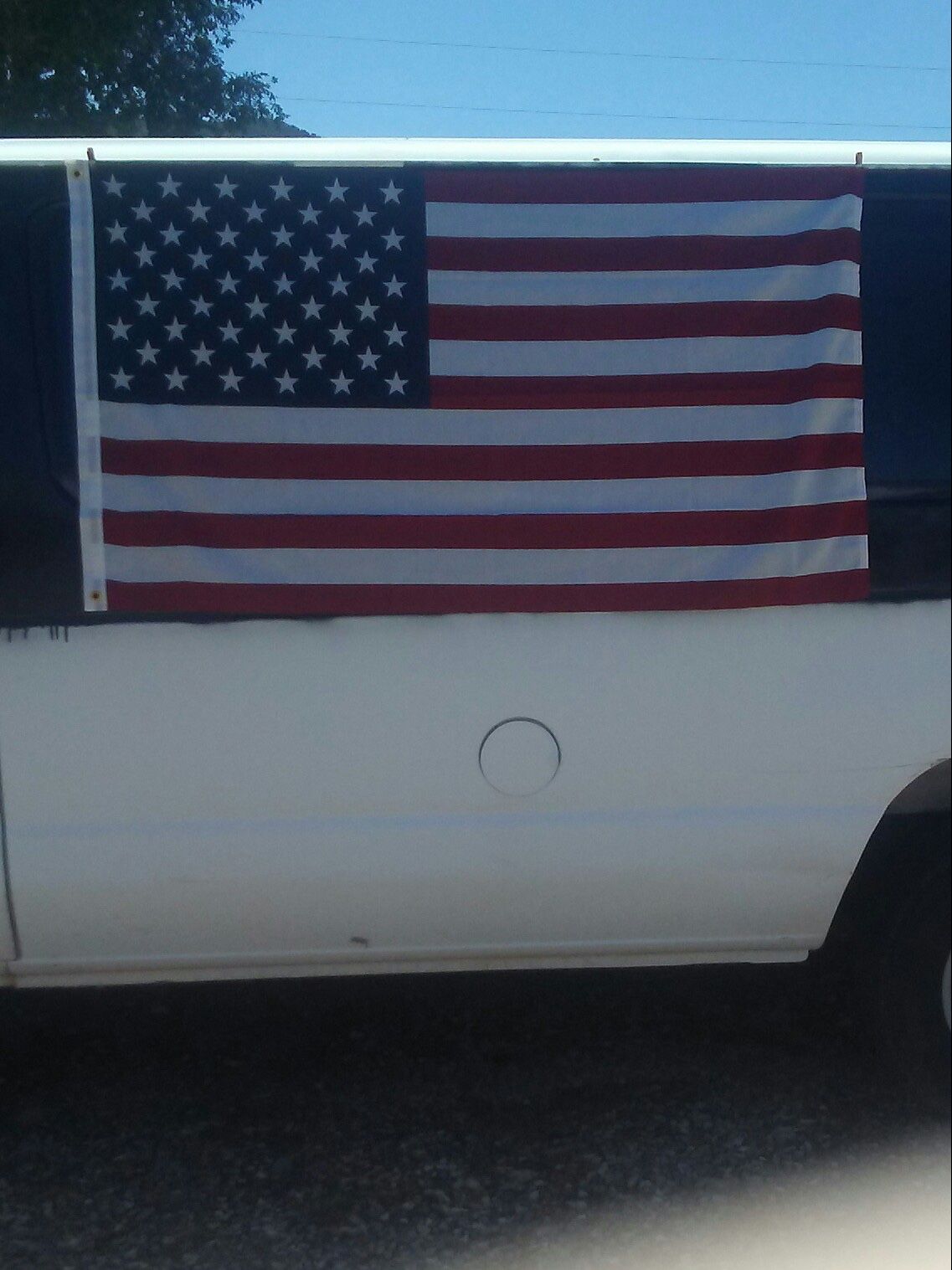 American flags