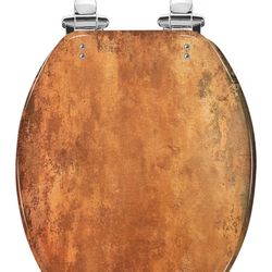 🧡 Copper Colored Resin Toilet Seat 🧡