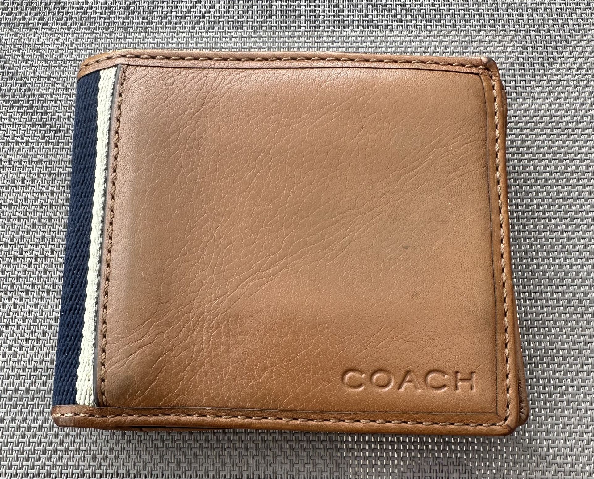 Men’s Coach Bifold Wallet Billfold