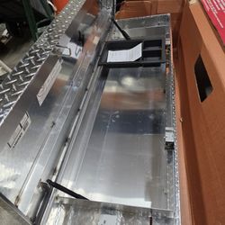 71.36 in. Diamond Plate Aluminum Full Size Crossbed Truck Tool Box