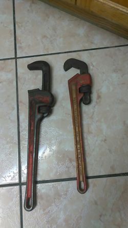 Ridgid wrenches