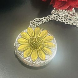 Sunflower Locket 