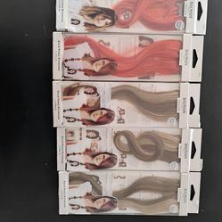Hair extensions lot of 5