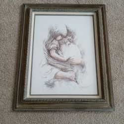 GORGEOUS Signed Marilyn Zapp FATHERS LOVE 24"x30" Lithograph
