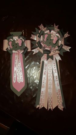 Personalize Baby Shower Corsage