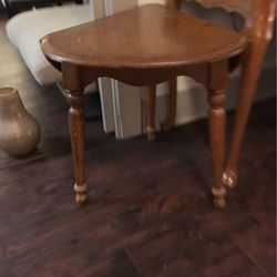 Mid Century Corner Table 