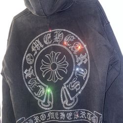 Chrome Hearts black hoodie