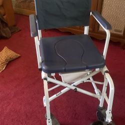 Shower And Commode Chair