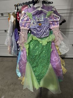 Mermaid princess halloween costume 