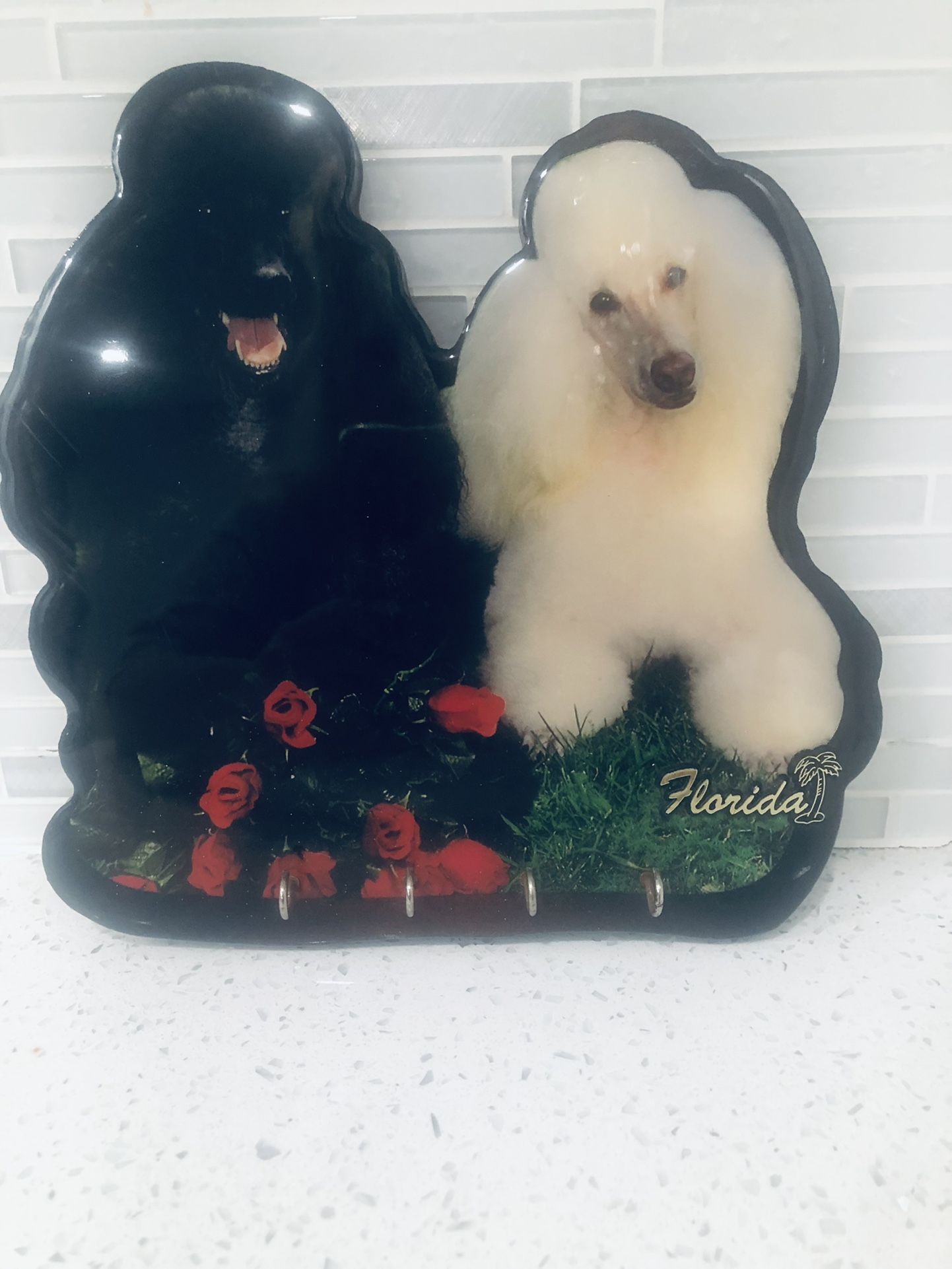 KEY HOLDER POODLE 