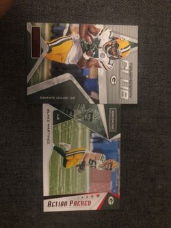 DAVANTE ADAMS BLAKE MARTINEZ RED BORDER LOT