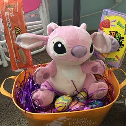 Disney Ángel Plush  Easter Basket 