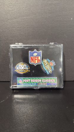 Super Bowl XXXVII Commemorative Pin set