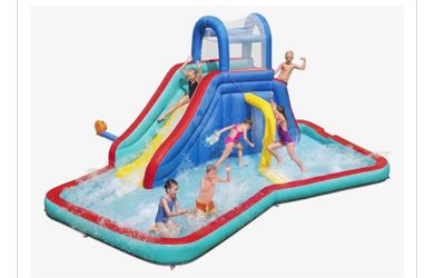 Enormous water slide