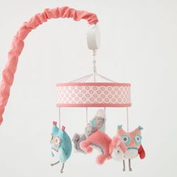 Levtex Baby Fiona Musical Rotating Baby Crib Mobile