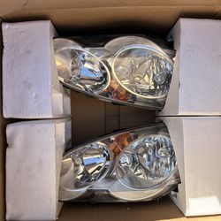2 Acura RSX Front Headlights 