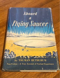 Vintage UFO 5 Books - All but one signed