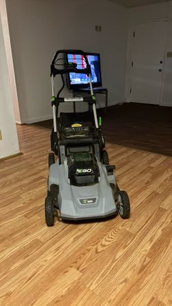 EGO POWER+ 56-volt 21-in Self-propelled Battery Walk Mower with (1) 6.0-ah Battery, Charger,