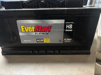 New Everstart Platinum H8 battery