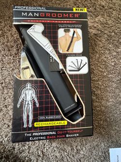 MANGROOMER Professional Electric Back Hair Shaver (Rechargeable)