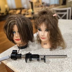 2 Maniquís De Práctica Para Cosmetology 
