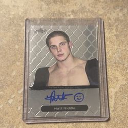 Matt Riddle auto