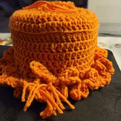 Crochet Handmade To Suit Your Color Toilet Tissue Cover 10.00 Toilet Lid Cover 10..00 To Match As Set 18.00 NEW Holds A Big Roll