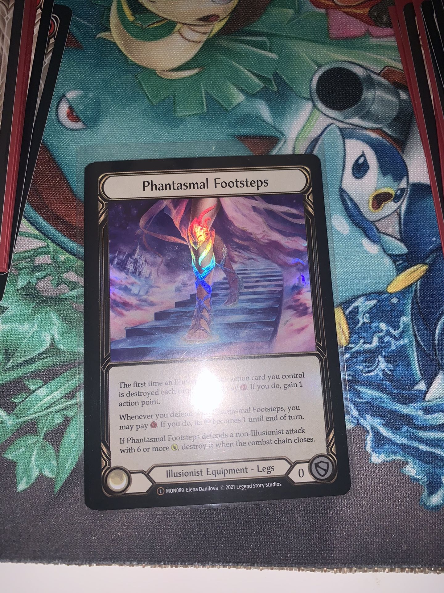 Flesh & Blood TCG: Phantasmal Footsteps Legendary Rainbow Foil And Ser  boltyn Promo for Sale in La Habra Heights, CA - OfferUp