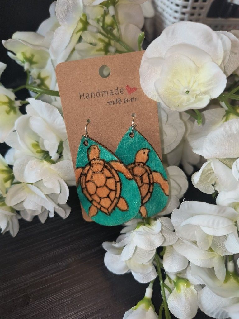 Sea Turtle Earrings