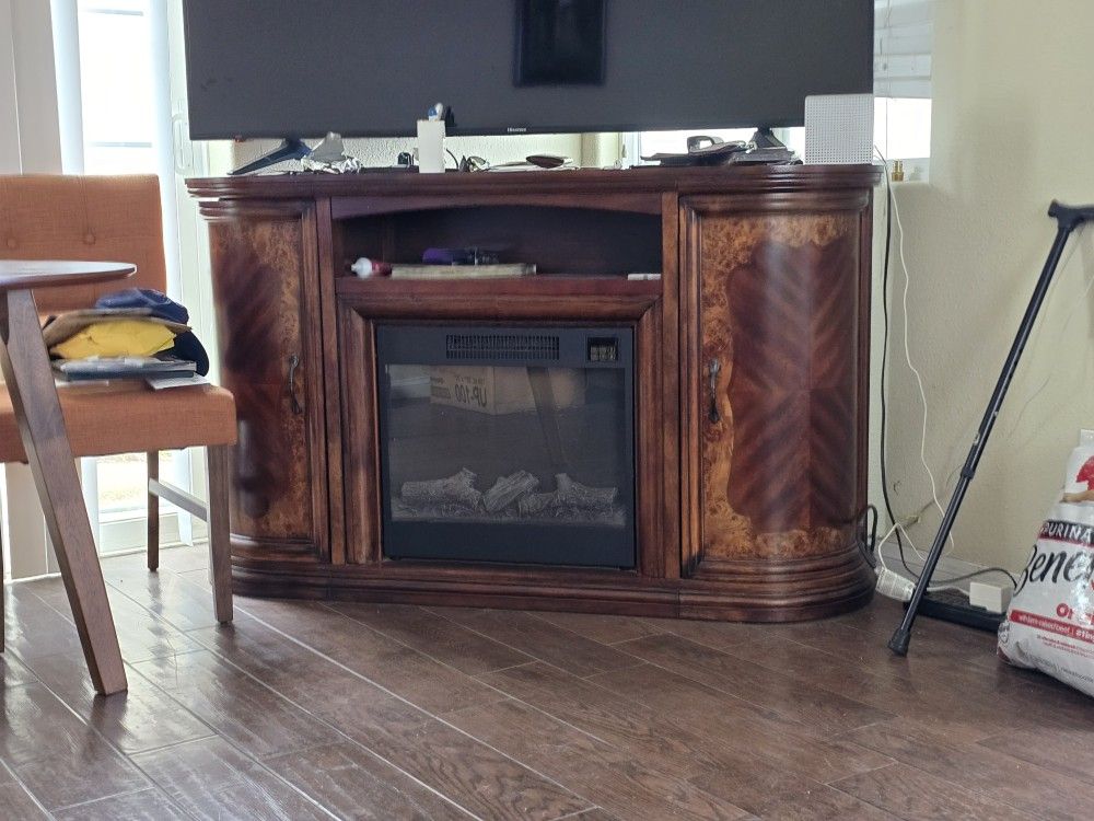Electric Fireplace TV Stand