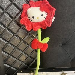 Hello Kitty and Friends 14-inch Hello Kitty Red Plush Special Occasion Flower