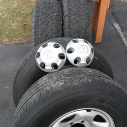 Toyota Tacoma 16 Inch Wheels And Tires 6 Lug Wheels 