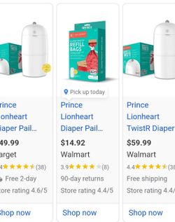 LionHeart Diaper Pair