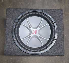 Kicker 12" CVR Subwoofer