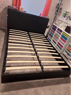 Queen bed frame