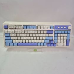 AULA S99 3-in-1 RGB Wireless Gaming Keyboard  Blue/White
