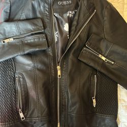 GUESS  Women’s  XL Leather Jacket