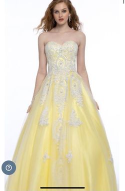 Yellow Sweet 16 Ball Gown/Dress