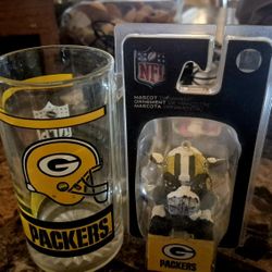 Greenbay PACKERS Mug And Mascot Ornament 