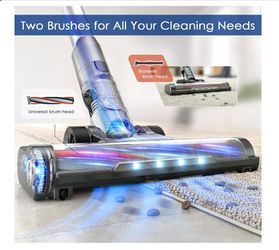 Cordless Vacuum Cleaner with 2 Batteries 2 filters NEW SEALED