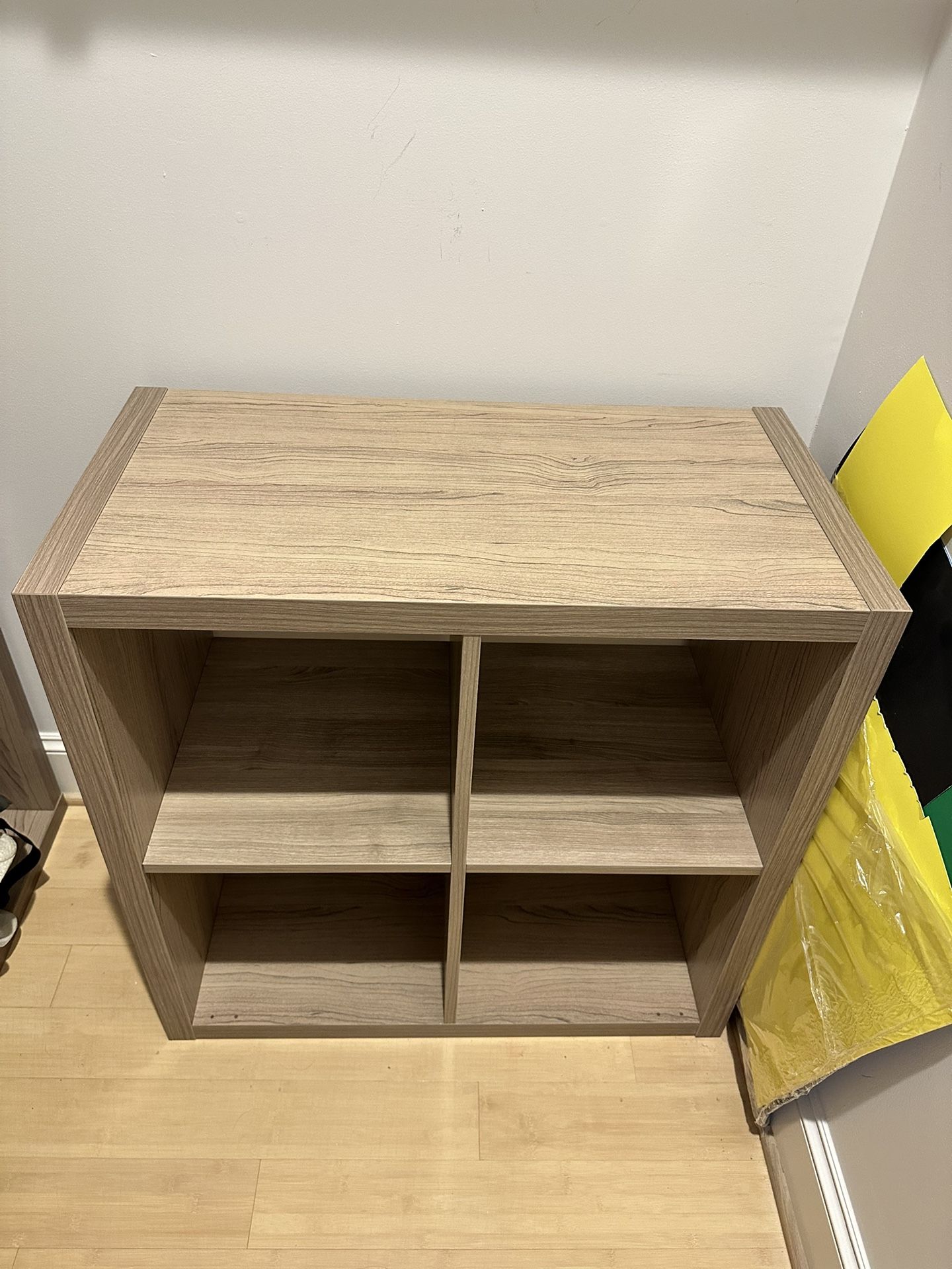 Ikea Kallax - White Stained Oak Effect