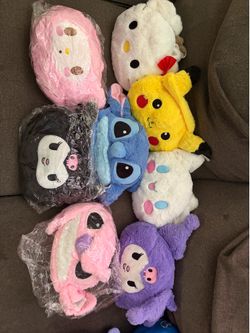 Plush bags/side bags and they light uppp
