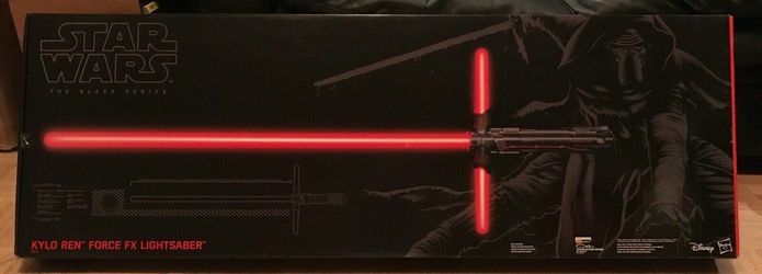 Kylo Ren Black Series light saber